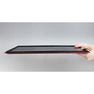 両面長角膳 ノンスリップ加工 39cm 1枚(...の詳細画像2