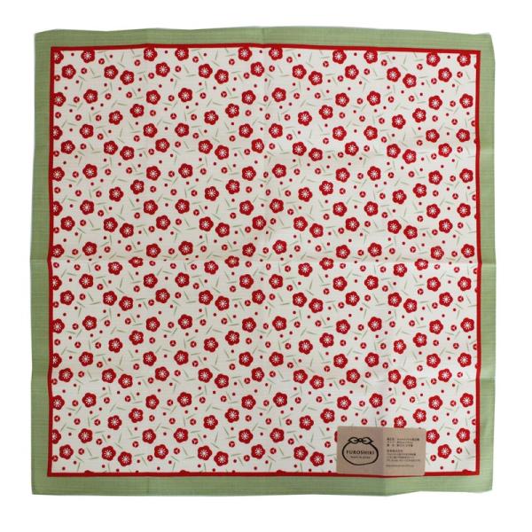 小風呂敷 お弁当包み 梅 50cm 綿100% 日本製