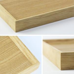 トレー カフェ 木製 お盆 長角膳 ナチュラル...の詳細画像3