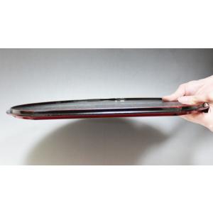 両面半月膳 ノンスリップ加工 39cm 1枚 ...の詳細画像1
