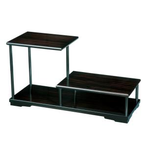 木製 花台 華 黒壇調 7号 001-979(華台) : 漆器とキッチン 祭りのええ