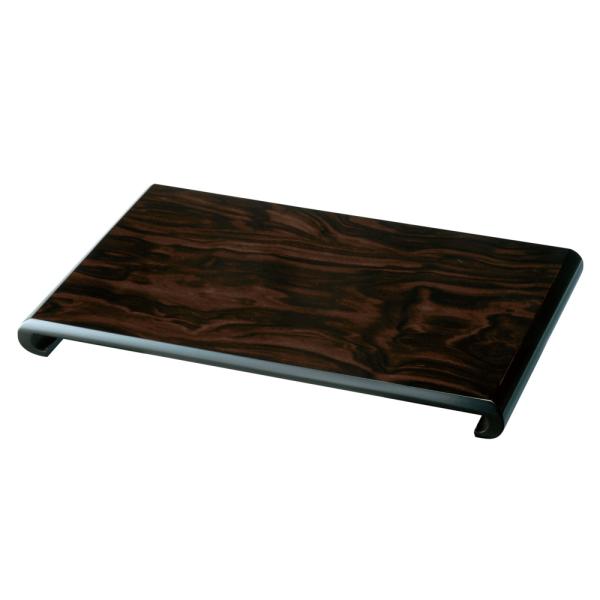 木製 花台 クリ台 黒壇調 12号 001-995（華台）