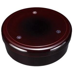 茶びつ 紀州漆器 10.5茶櫃（ちゃびつ）木目塗り 23667（茶びつ