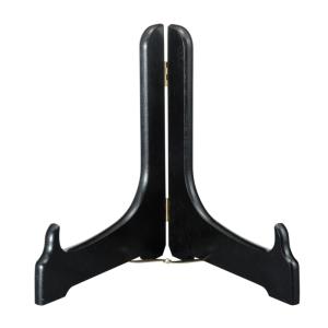 皿立て 木製 6号 18cm 黒塗り お皿スタンド 飾り皿 スタンド 24a901-29