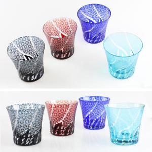 名入れ無料 切子 グラス タンブラー 4色から...の詳細画像1