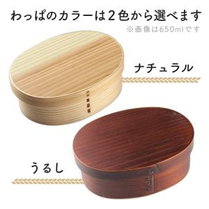 曲げわっぱ お弁当箱 選べる5点セット 風呂敷...の詳細画像4
