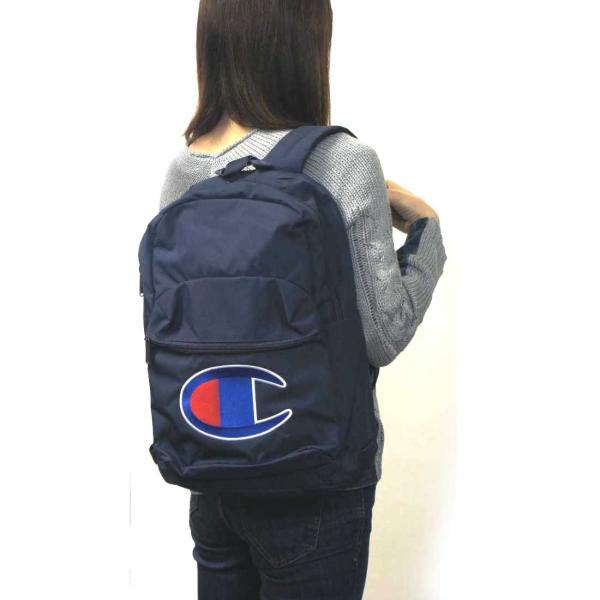 [並行輸入品] 米国チャンピオン Champion 米国限定色ネイビー バックパック ユニセックス ...