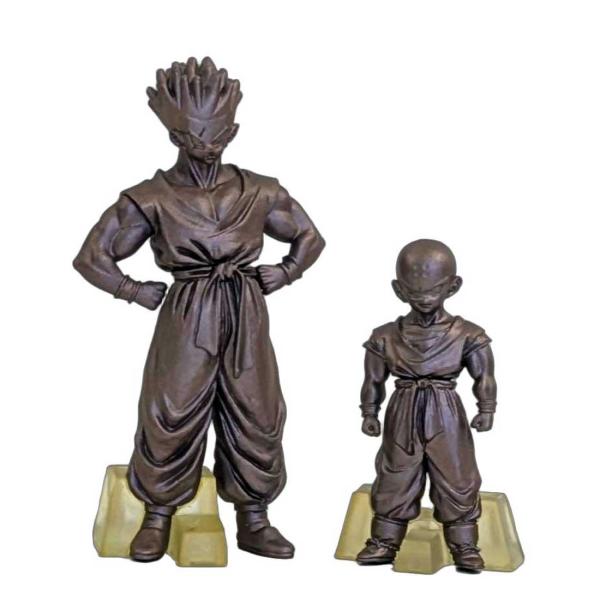ドラゴンボールZ フィギュア レアなブロンズ カラー クリリンとヤムチャのセット  ケース無し