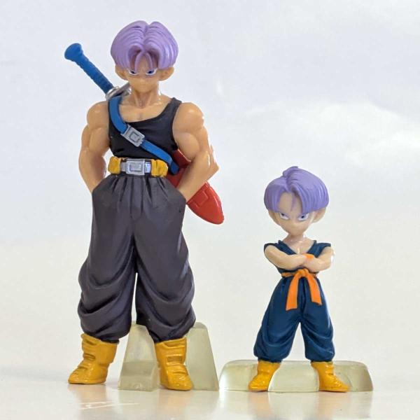 ドラゴンボールZ  未来からきたトランクス フィギュア 子供時代とZ戦士 セット ケース無し