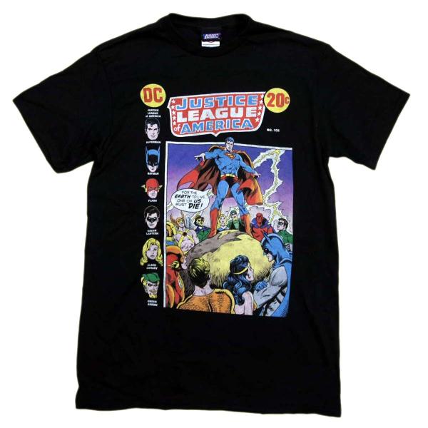 ジャスティスリーグ誕生 スーパーマン DCコミックTシャツ バットマン フラッシュ グリーンランタン...
