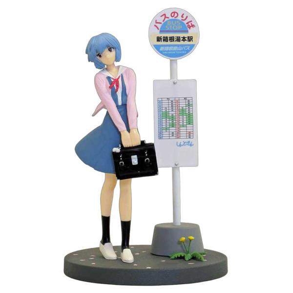 薫る春風 綾波レイ バス停 フィギュア  ヱヴァンゲリヲン新劇場版 ケース無し プレミアムフィギュア...