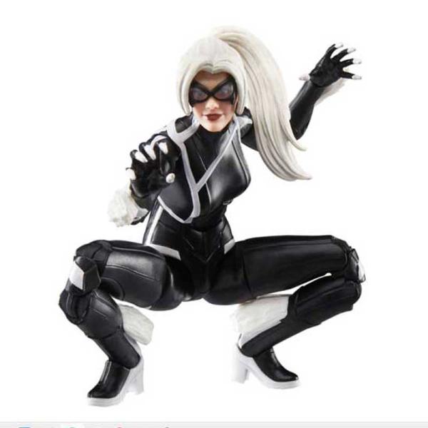 送料無料 米国販売 スパイダーマン マーベル レジェンド シリーズ  ブラック キャット アクション...