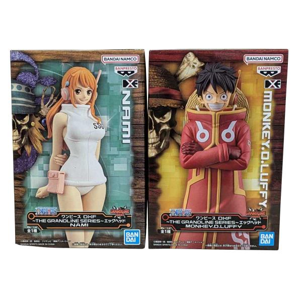 送料無料  未開封 ONE PIECE(ワンピース) フィギュア エッグヘッド編 ルフィとミナのセッ...