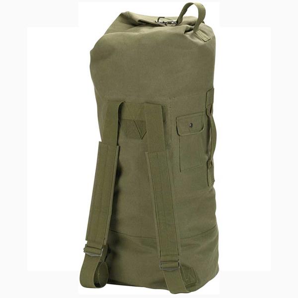 ロスコ ミリタリー バッグ 大容量 ダブルストラップ ダッフルバック OD Rothco G.I. ...