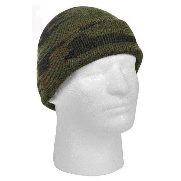 ミリタリー迷彩 アクリル ニット キャップ ロスコ Rothco  Acrylic Knit Wat...