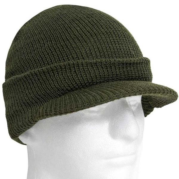 USAメイド クラシック ミリタリー つば付き ニット ジープキャップ ロスコ Rothco WWI...