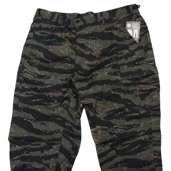 ビッグサイズ (USA)   迷彩 カーゴパンツ  タイガーストライプ柄 メンズ ミリタリー ロスコ...