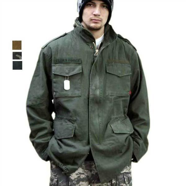 送料無料 ROTHCO ロスコ VINTAGE M-65ジャケット BLACK 長年着込んだ雰囲気を...