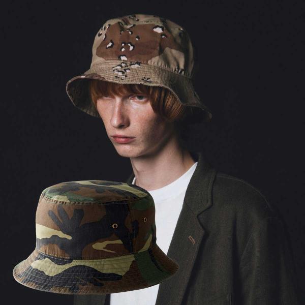 ミリタリー 迷彩 帽子 ジャングルハット サバイバル ヘッドウエアー TRUSS パケットハット男女...