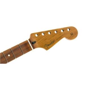 Fender Roasted Maple Stratocaster Neck, 22 Jumbo Frets, 12", Pao Ferro, Flat Oval Shape｜フェンダー純正パーツ｜フェンダー｜effectermania