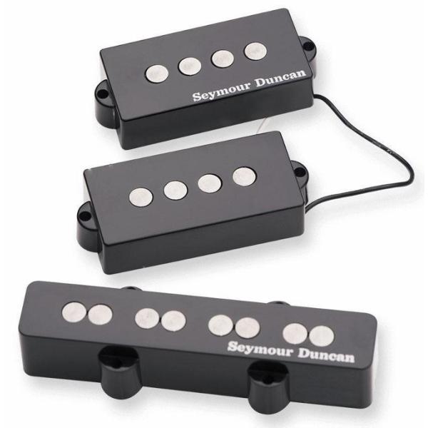 Seymour Duncan Quarter Pound P-J Bass Set - Black｜...