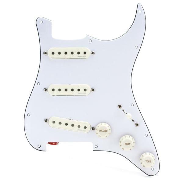 Fishman Fluence Stratocaster Loaded Pickguard - Wh...