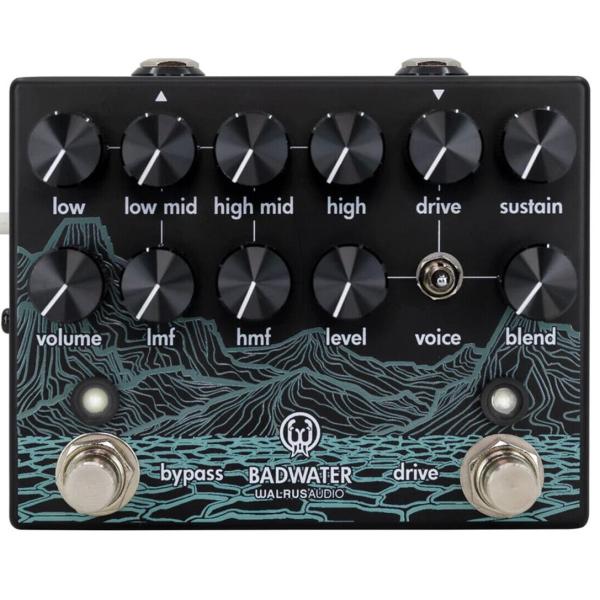 Walrus Audio Badwater Bass Pre-amp and D.I.｜ウォルラスオ...