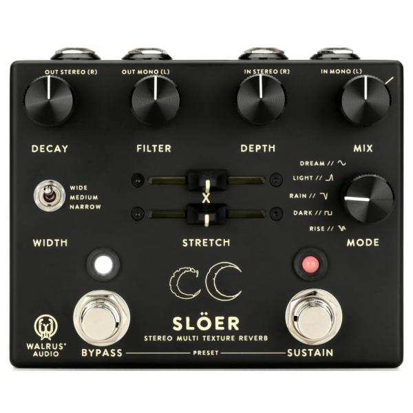 Walrus Audio Sl〓er Stereo Ambient Reverb Pedal - B...