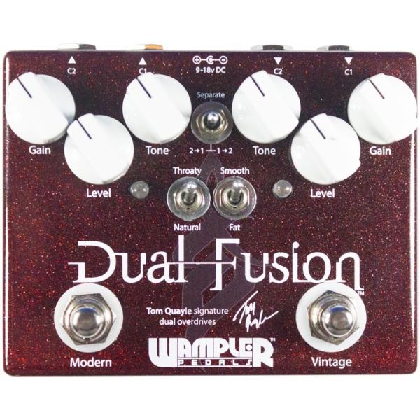 Wampler Pedals Dual Fusion｜ワンプラー｜並行輸入品