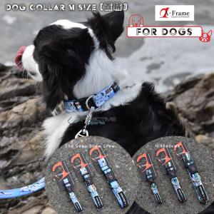 A-Frame（エーフレーム）Dog Collar  首輪  中型犬 Mサイズ 犬用 おしゃれ サーファー・スキーヤーの飼い主さんにオススメ｜effective-sports