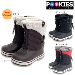 POOKIES（プーキーズ） PK-WP700S キッズ ジュニア 子供用 スノーシューズ 全面ボア貼り 防寒ブーツ 完全防水ソール 軽量 雪遊び 通学｜effective-sports