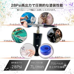 クラフトマスター エアブラシ 充電式 28PS...の詳細画像2
