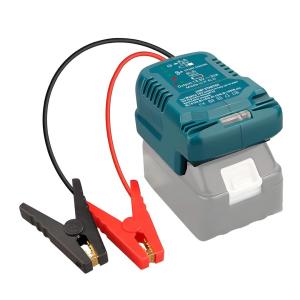 マキタ 互換 ジャンプスターターアダプター 18V対応 12V 車用 バッテリー上がり LEDランプ コンパクト 日本企業サポート（JSA01）