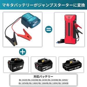 マキタ 互換 ジャンプスターターアダプター 1...の詳細画像5
