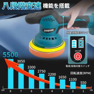 マキタ 互換 電動 ポリッシャー バフ 充電式...の詳細画像2