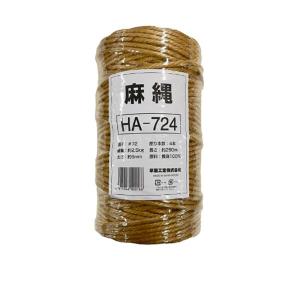 6巻 ジュートロープ 麻縄 724 太さ 6mm x長さ250m 麻紐 麻ひも プラスワイズ｜efiluz