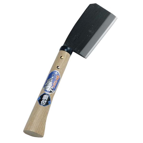 手打鋼付 東型鉈両刃 135mm 07040 鉈 なた 薪割り 小枝打ち 燕三条製 浅野木工所 H