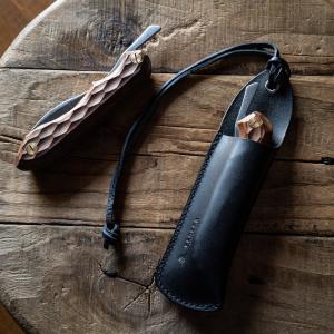 FEDECA Folding Knife Leather Case　フェデカ　フォールディングナイフ レザーケース　000877｜efim