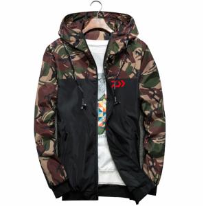 　142ダイワDAIWA　 防風 ジャケット フード付き フルジップパーカー