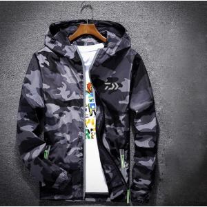 　304ダイワDAIWA　 防風 ジャケット フード付き フルジップパーカー