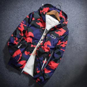 　306ダイワDAIWA　 防風 ジャケット フード付き フルジップパーカー