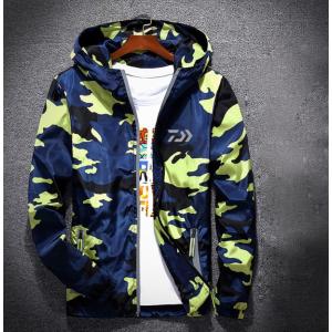 　307ダイワDAIWA　 防風 ジャケット フード付き フルジップパーカー