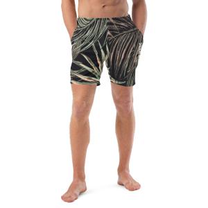 メンズスイムトランクス　グリーン　エフティニティ 　Mens Swim Trunks　Green Efutinity｜efutinityshop