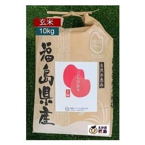 福島県産 コシヒカリ 10kg用 米袋 米 10Kg 玄米 コシヒカリ 単一米 福島県産 令和7年産 こしひかり 米袋