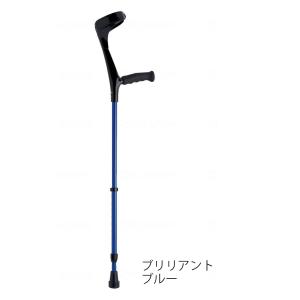 ミキ アルミ製杖 ロフストランドクラッチ／黒（ミキ）MRA-01311