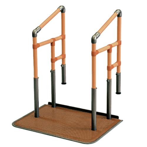 あがりかまち用たちあっぷ 両手すりステップ台無し CKE-03（ヤザキ）