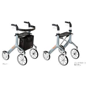 竹虎 レッツフライ（歩行車）／グレー（竹虎）118100 : アイケア