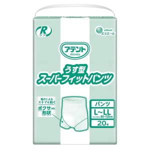 アテント Rケアうす型スーパーフィットパンツ M-Lサイズ／22枚入（大王