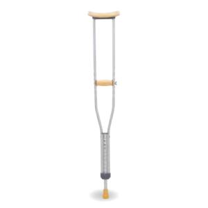 アルミ製松葉杖（2本1組）Sサイズ（テツコーポレーション）T-2913｜egao-ichiba