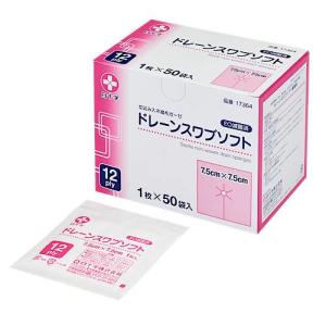 ドレーンスワブソフト 7.5×7.5 滅菌済/1...の商品画像